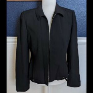 Ann Taylor zip up blazer